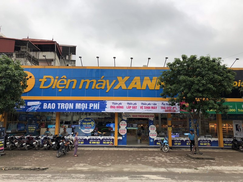 Siêu thị điện máy xanh tại Điện máy Xanh Phố Huyện, Xã Quốc Oai, Thành phố Hà Nội, Việt Nam