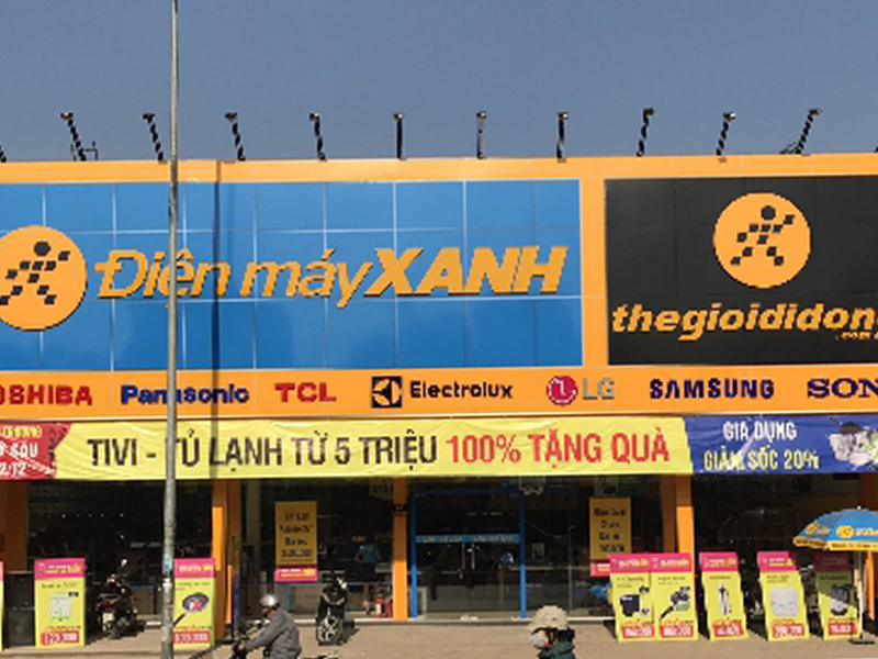 Siêu thị điện máy xanh tại Điện máy Xanh Số 61 Lê Văn Lương, Phường Yên Hòa, Thành phố Hà Nội, Việt Nam