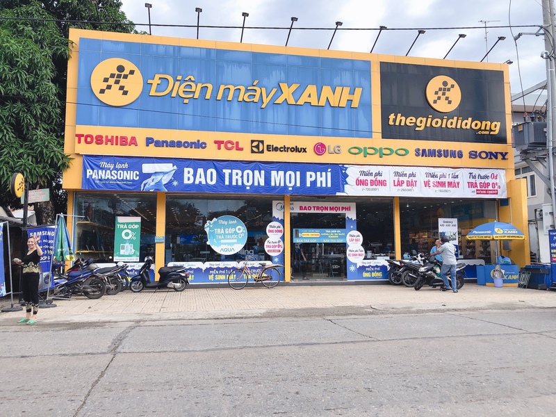 Siêu thị điện máy xanh tại Điện máy Xanh 606 Quốc Lộ 80, Xã Kiên Lương, Tỉnh An Giang, Việt Nam