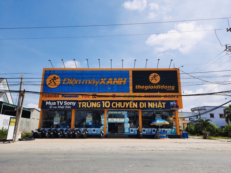 Siêu thị điện máy xanh tại Điện máy Xanh Đường 885 Ấp Tân Bình, Xã Tân Thủy, Tỉnh Vĩnh Long, Việt Nam