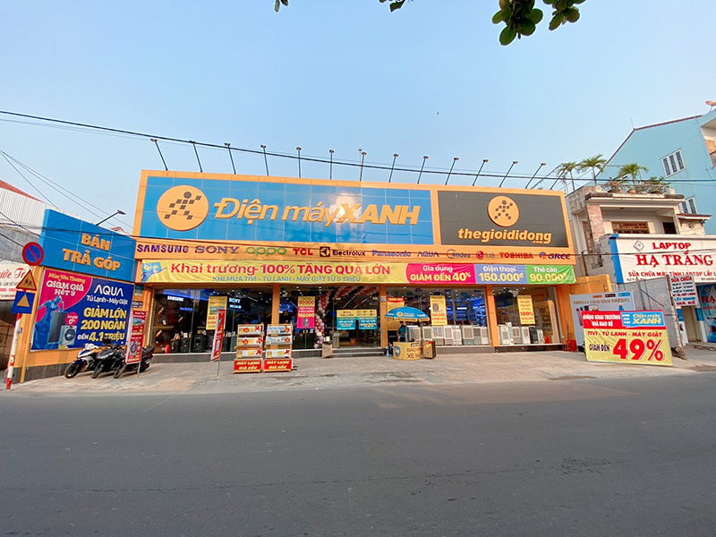Siêu thị điện máy xanh tại Điện máy Xanh 68-70 Trần Phú, Phường Thuận Hóa, Thành phố Huế, Việt Nam