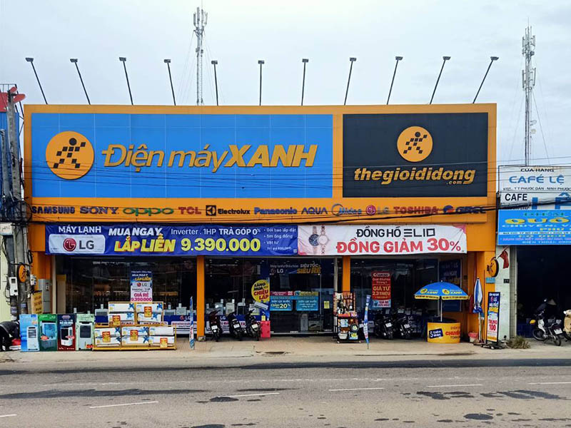 Siêu thị điện máy xanh tại Điện máy Xanh 117 QL1A , Khu Phố 5, Xã Ninh Phước, Tỉnh Khánh Hòa, Việt Nam