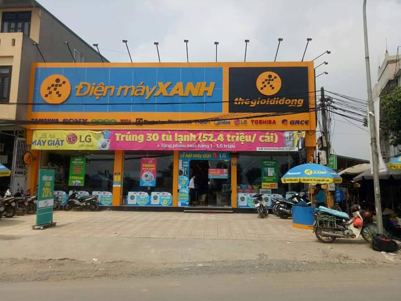 Siêu thị điện máy xanh tại Điện máy Xanh Cụm 11, Xã Ô Diên, Thành phố Hà Nội, Việt Nam