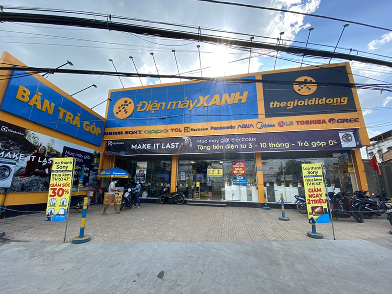 Siêu thị điện máy xanh tại Điện máy Xanh Số 2148 đường Nguyễn Ái Quốc, KP An Hòa, Phường Biên Hòa, Tỉnh Đồng Nai, Việt Nam