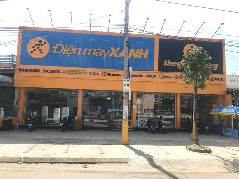 Siêu thị điện máy xanh tại Điện máy Xanh 199 Hùng Vương, Xã Phú Túc, Tỉnh Gia Lai, Việt Nam