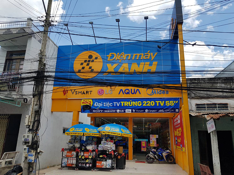Siêu thị điện máy xanh tại Điện máy Xanh Ấp Quí Chánh, Phường Nhị Quý, Tỉnh Đồng Tháp, Việt Nam