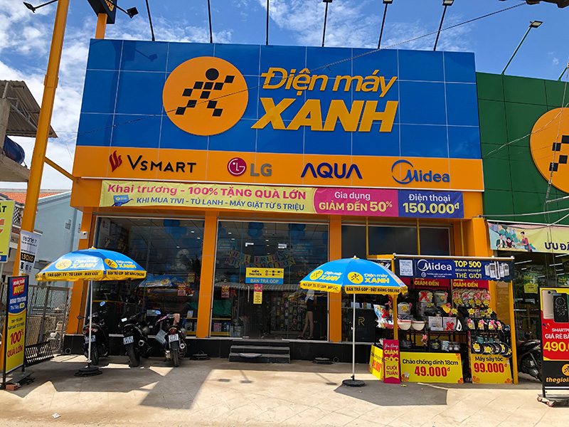 Siêu thị điện máy xanh tại Điện máy Xanh Ấp Tân Thanh 2, Xã Tân Xuân, Tỉnh Vĩnh Long, Việt Nam