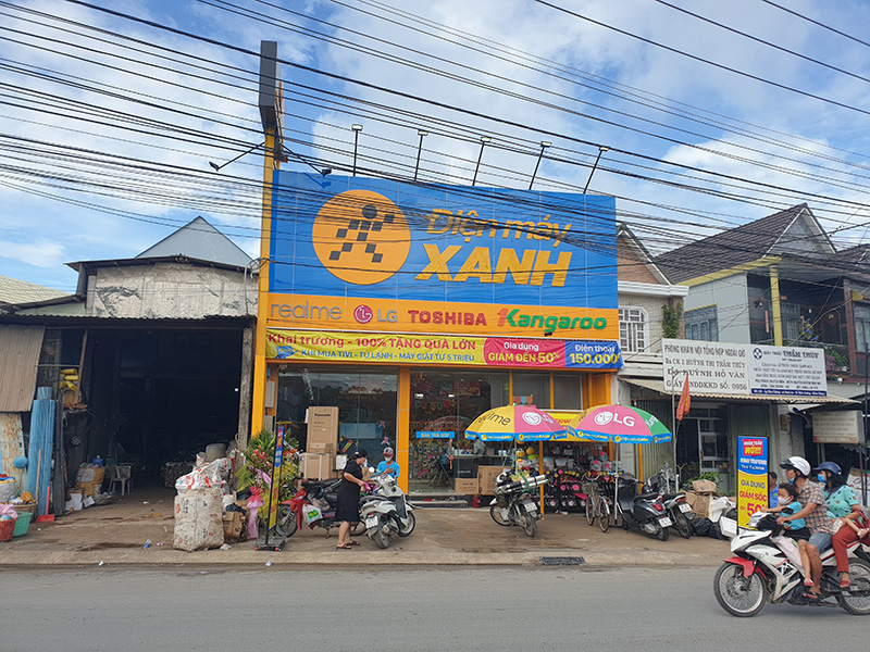 Siêu thị điện máy xanh tại Điện máy Xanh Ấp Hòn Chông, Xã Kiên Lương, Tỉnh An Giang, Việt Nam