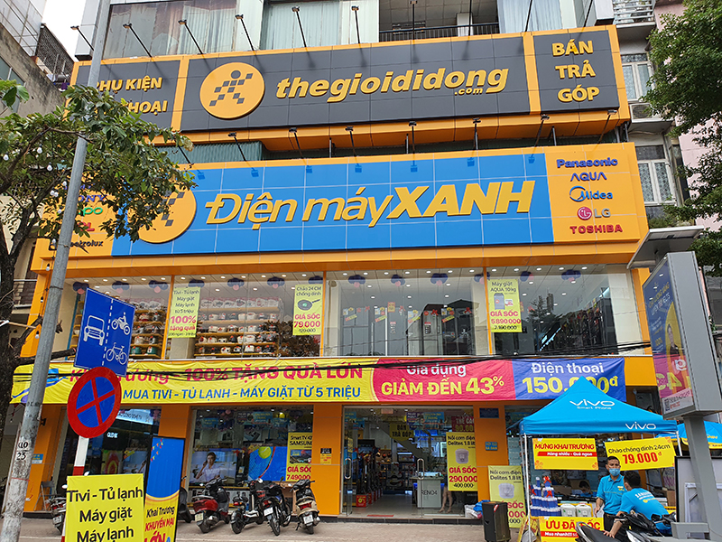 Siêu thị điện máy xanh tại Điện máy Xanh Số 147 - 149 - 151 - 153 Xã Đàn, Phường Kim Liên, Thành phố Hà Nội, Việt Nam