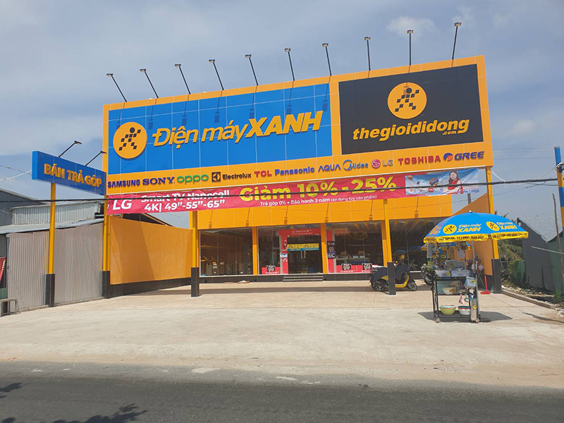 Siêu thị điện máy xanh tại Điện máy Xanh Ấp Cạn Ngọn A, Xã Vĩnh Hòa, Tỉnh An Giang, Việt Nam