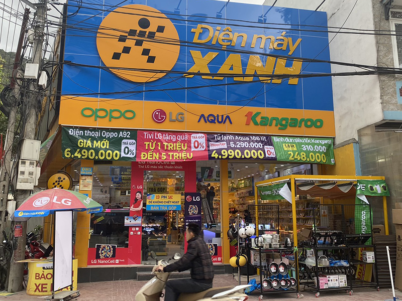 Siêu thị điện máy xanh tại Điện máy Xanh Tổ dân phố 4, Xã Hoàng Su Phì, Tỉnh Tuyên Quang, Việt Nam