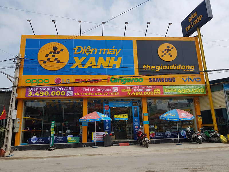 Siêu thị điện máy xanh tại Điện máy Xanh Thôn 5, Xã Quỳnh Phú, Tỉnh Nghệ An, Việt Nam