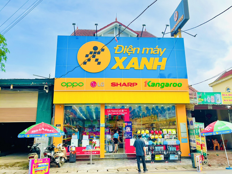 Siêu thị điện máy xanh tại Điện máy Xanh Thôn Trung Đức, Xã Kim Bảng, Tỉnh Nghệ An, Việt Nam