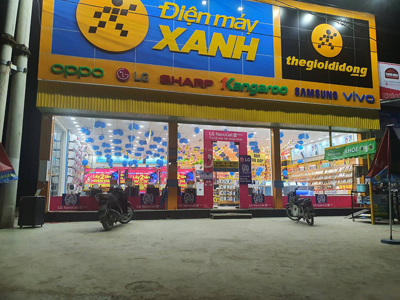 Siêu thị điện máy xanh tại Điện máy Xanh Xã Cẩm Thạch, Huyện Cẩm Thủy, Tỉnh Thanh Hóa, Việt Nam