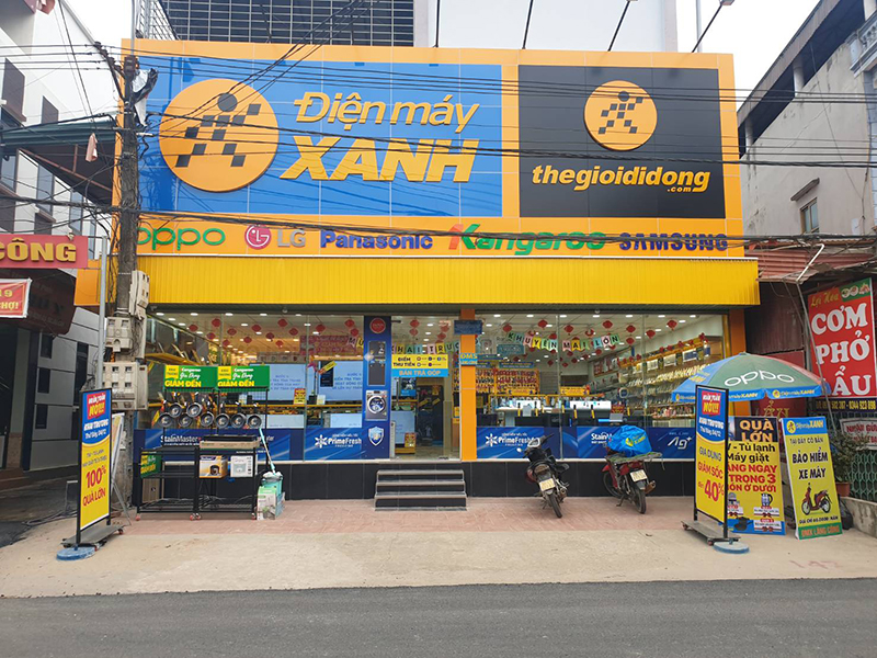 Siêu thị điện máy xanh tại Điện máy Xanh Thôn Phú Cường, Xã Yên Lãng, Tỉnh Phú Thọ, Việt Nam
