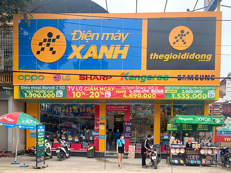 Siêu thị điện máy xanh tại Điện máy Xanh Khu phố 3, Xã Thường Xuân, Tỉnh Thanh Hóa, Việt Nam