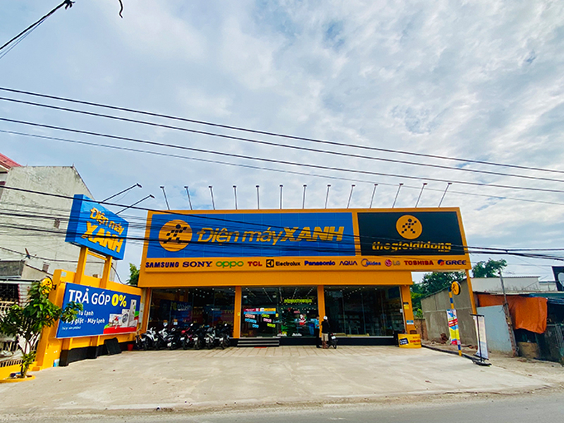 Siêu thị điện máy xanh tại Điện máy Xanh Tổ 10, Thôn Tân Long, Xã Châu Pha, Thành phố Hồ Chí Minh, Việt Nam