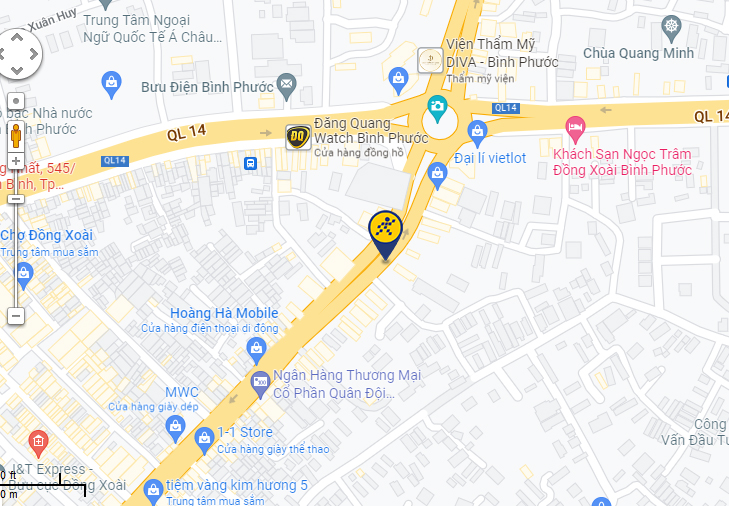 Bản đồ đến cửa hàng AVASport tại  1050 Phú Riềng Đỏ, P. Tân Thiện, TP. Đồng Xoài, T. Bình Phước