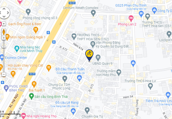 Bản đồ đến cửa hàng AVASport tại  255 Đỗ Xuân Hợp, phường Phước Long B, TP. Thủ Đức, Tp. Hồ Chí Minh