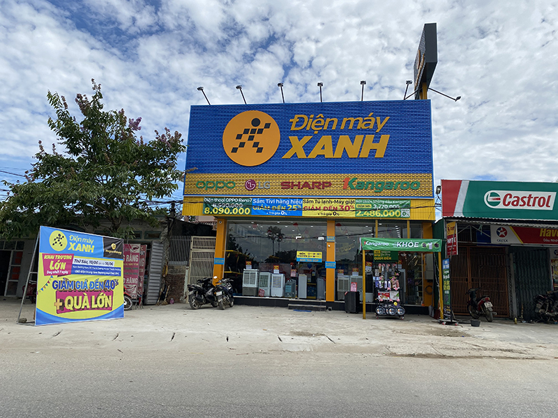 Siêu thị điện máy xanh tại Điện máy Xanh Xóm Dương Nam, Xã Xuân Lâm, Tỉnh Nghệ An, Việt Nam