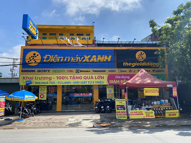 Siêu thị điện máy xanh tại Điện máy Xanh Khu Cửa Đình, Xã Phúc Thọ, Thành phố Hà Nội, Việt Nam