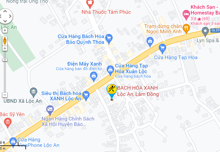 Điện máy XANH QL10 Huyện Bảo Lâm cung cấp bản đồ Ngã Ba Đồng Lộc mới nhất, giúp bạn có thể dễ dàng tìm thấy những địa điểm hấp dẫn nhất của khu vực. Đến với Điện máy XANH QL10 Huyện Bảo Lâm và trải nghiệm những sản phẩm và dịch vụ chất lượng nhất.