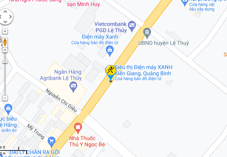 Cửa hàng Điện máy XANH 27 Nguyễn Tất Thành tại Huyện Lệ Thủy, Quảng Bình đã được nâng cấp và mở rộng để cung cấp một loạt các sản phẩm điện tử, điện máy và gia dụng chất lượng cao cho khách hàng ở khu vực này. Hãy đến địa chỉ này để trải nghiệm và mua sắm các sản phẩm nhé.