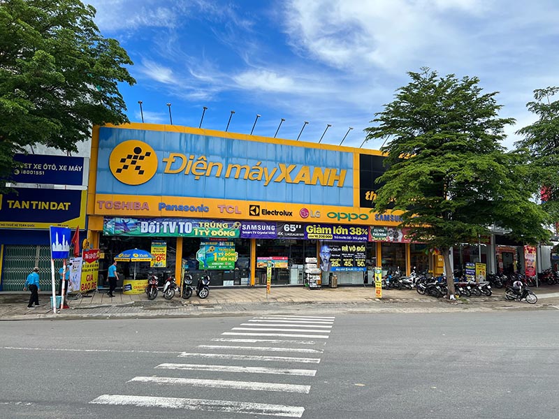 Siêu thị điện máy xanh tại Điện máy Xanh 119 đường 21/8, khu 9, Phường Bảo An, Tỉnh Khánh Hòa, Việt Nam
