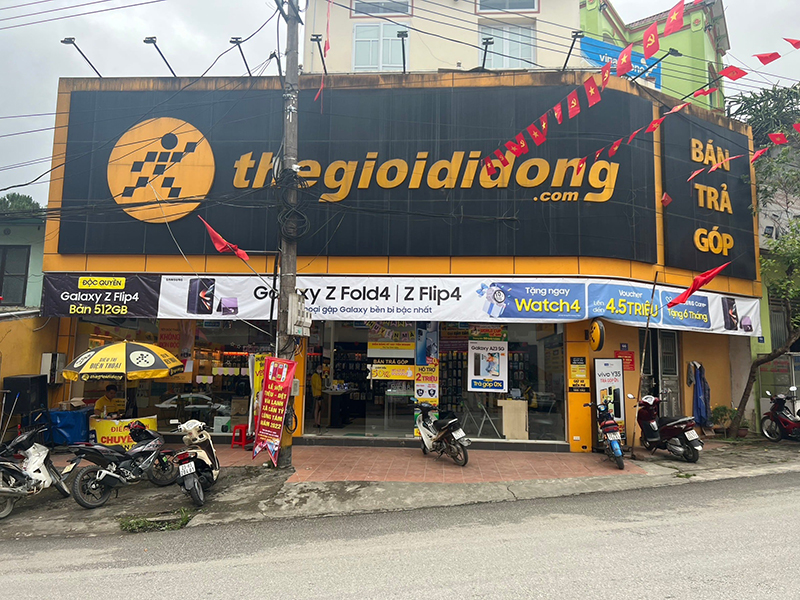 Siêu thị điện máy xanh tại Thế giới di động Số nhà 64-66, Xã Quản Bạ, Tỉnh Tuyên Quang, Việt Nam