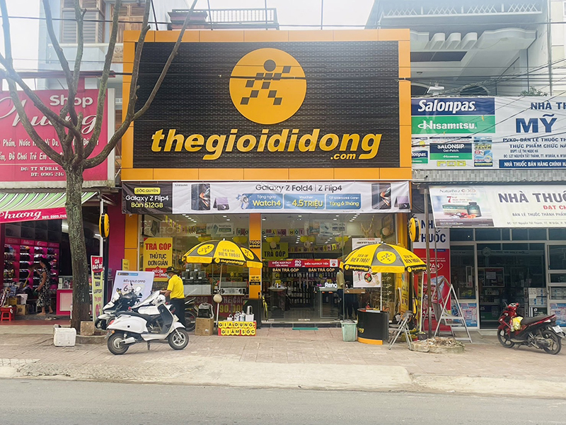 Siêu thị điện máy xanh tại Thế giới di động Xã M’Drắk, Tỉnh Đắk Lắk, Việt Nam