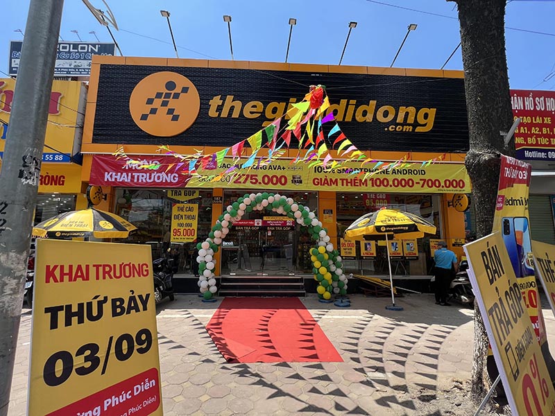 Siêu thị điện máy xanh tại Thế giới di động Số 189 đường Cầu Diễn, Phường Xuân Phương, Thành phố Hà Nội, Việt Nam