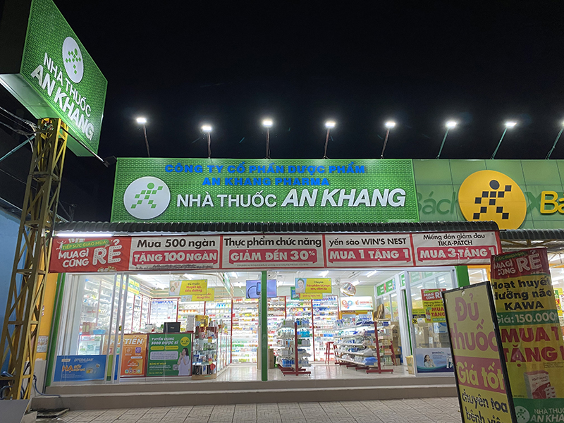 Nhà thuốc An Khang tại Ấp Hòn Chông (Ngay Bách hóa XANH đối diện chợ Bình An), Xã Kiên Lương, Tỉnh An Giang, Việt Nam