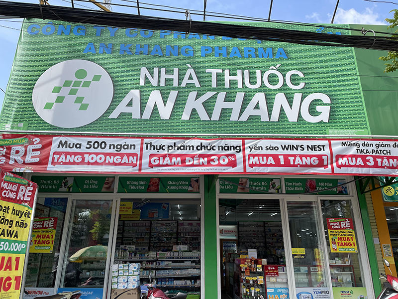 Nhà thuốc An Khang tại Khóm 2 (Ngay Bách hóa XANH cách Thế Giới Di Động 50m), Phường Giá Rai, Tỉnh Cà Mau, Việt Nam