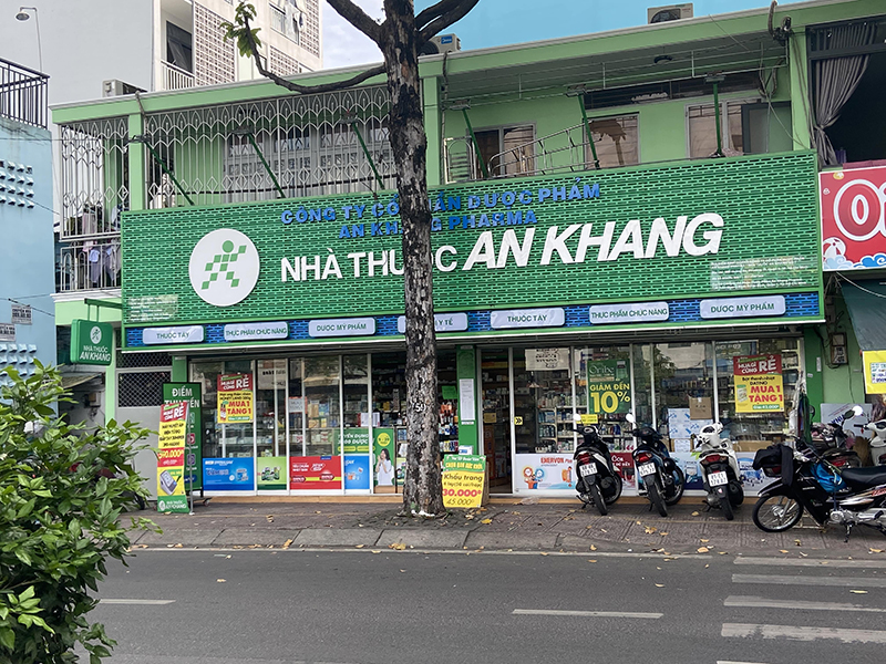 Nhà thuốc An Khang tại 989 Hoàng Sa, P. 11, Quận 3, TP. Hồ Chí Minh