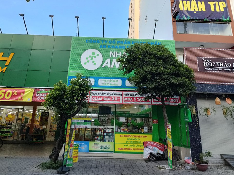 Nhà thuốc An Khang tại 52 Đường số 51, Khu phố 4, Phường Tân Quy, Quận 7, TP. Hồ Chí Minh (Ngay Bách hóa XANH Ngã Tư Lâm Văn Bền - Đường số 51)