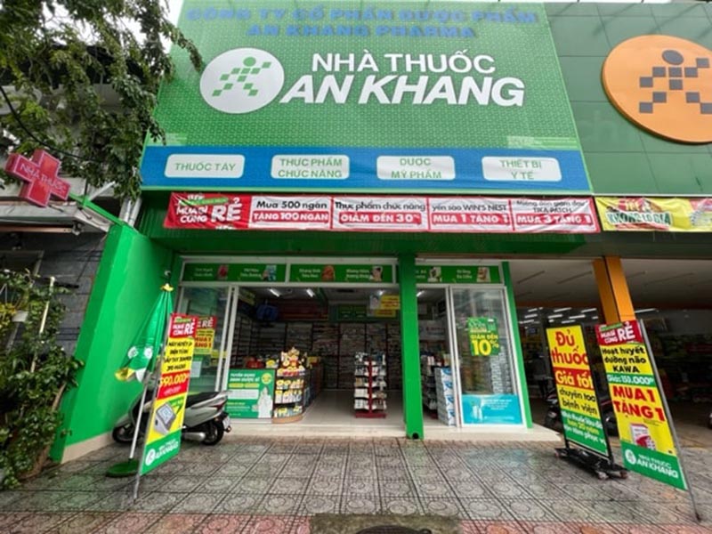 Nhà thuốc An Khang tại 106-106A Nguyễn Trãi (Ngay Bách hóa XANH ngã tư Nguyễn Trãi - Hồng Bàng), Phường Nha Trang, Tỉnh Khánh Hòa, Việt Nam