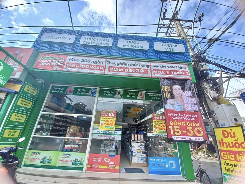 Nhà thuốc An Khang tại 104 Lã Xuân Oai, Phường Tăng Nhơn Phú A, Thành phố Thủ Đức, Thành phố Hồ Chí Minh