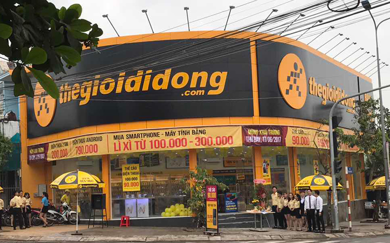 Siêu thị điện máy xanh tại Thế giới di động Số 109A, KP 2, đường Nguyễn Hoàng (ngay ngã Tư Cây Gáo), Xã Trảng Bom, Tỉnh Đồng Nai, Việt Nam