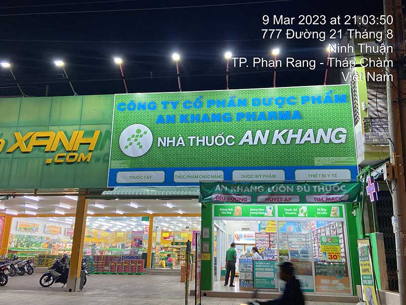 702 Đường 21/08 (Ngay Bách hóa XANH gần Ngã tư Tháp Chàm), Phường Đô Vinh, Tỉnh Khánh Hòa, Việt Nam