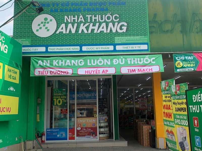 Nhà thuốc An Khang tại 305 khu phố 1, đường TTH 21, Phường Tân Thới Hiệp, Quận 12, Thành phố Hồ Chí Minh