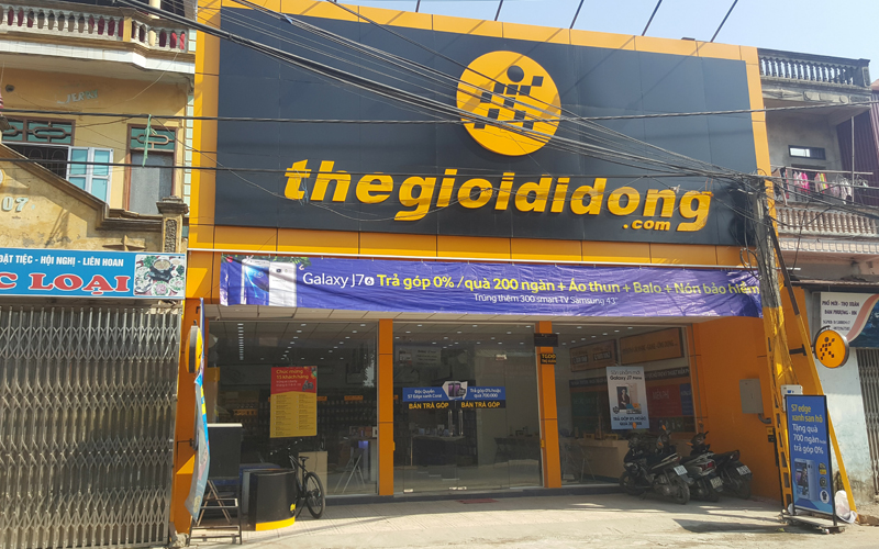 Siêu thị điện máy xanh tại Thế giới di động Đạc 7, Xã Liên Minh, Thành phố Hà Nội, Việt Nam