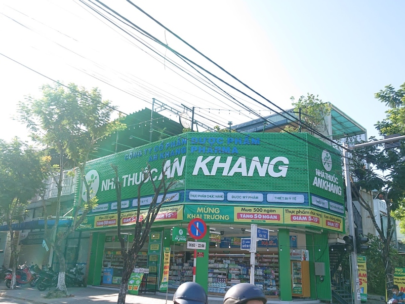 Nhà thuốc An Khang tại 39 Nguyễn Đình Tứ, Phường An Khê, Thành phố Đà Nẵng, Việt Nam