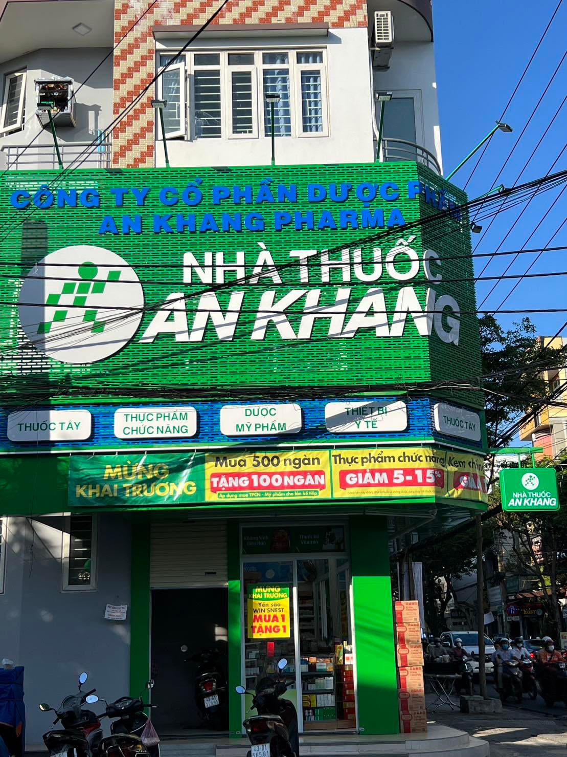 Nhà thuốc An Khang tại 281 Trưng Nữ Vương, Phường Hòa Cường, Thành phố Đà Nẵng, Việt Nam