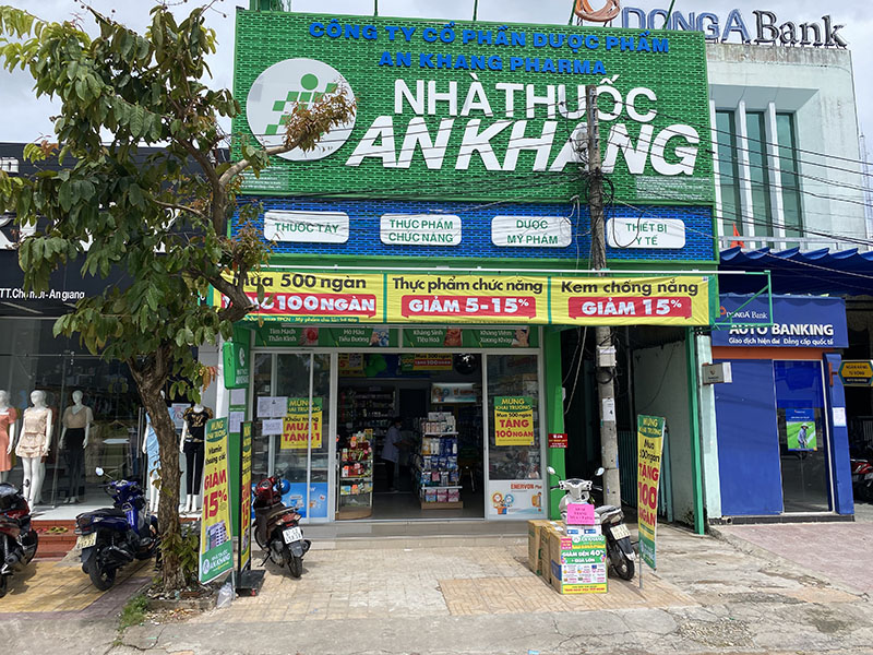 Nhà thuốc An Khang tại TT Chợ Mới, Xã Chợ Mới, Tỉnh An Giang, Việt Nam