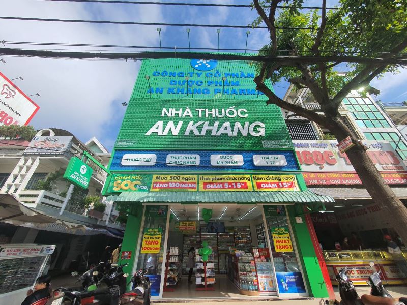 Nhà thuốc An Khang tại Đường Nguyễn Tất Thành, Khối 3A, Xã Ea Kar, Tỉnh Đắk Lắk, Việt Nam