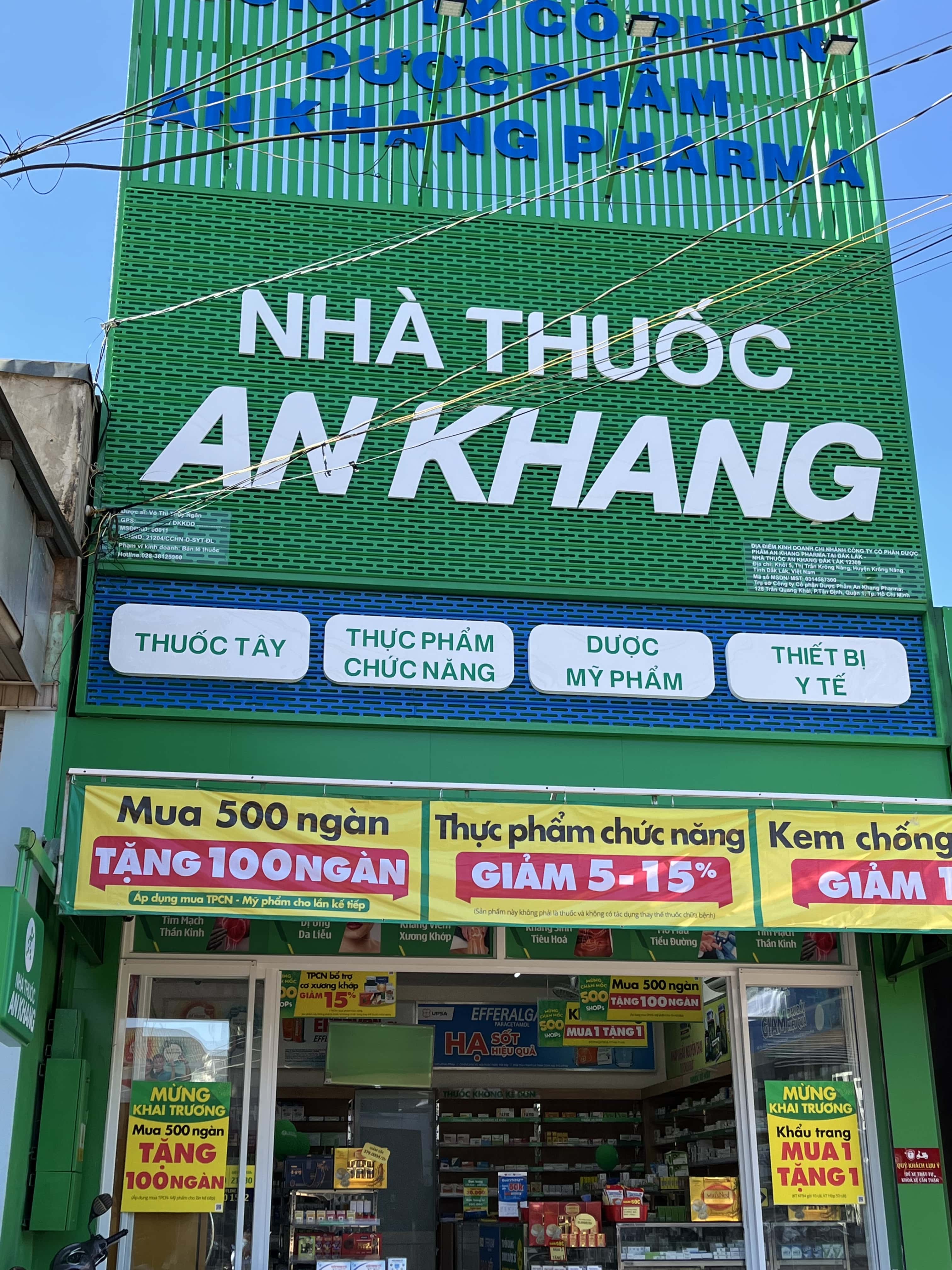 Nhà thuốc An Khang tại Khối V, Xã Krông Năng, Tỉnh Đắk Lắk, Việt Nam