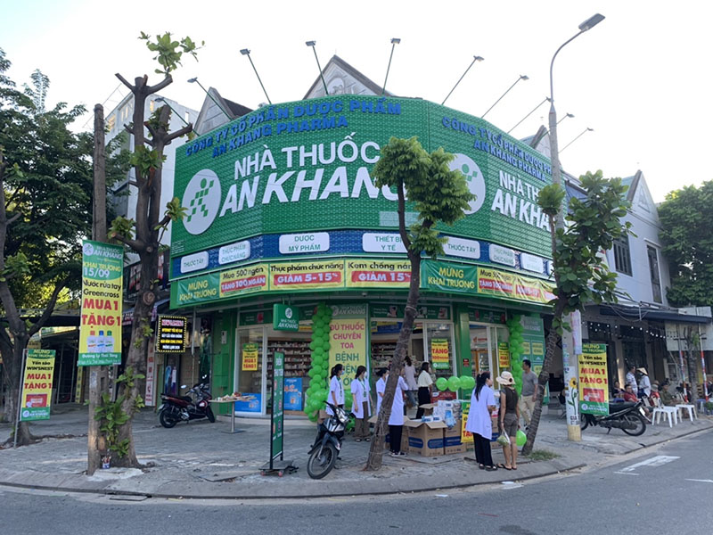Nhà thuốc An Khang tại Lô 9-B15, Đường Lý Thái Tông, Phường Thanh Khê, Thành phố Đà Nẵng, Việt Nam