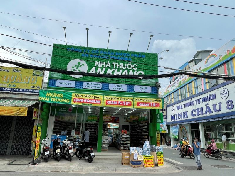 Nhà thuốc An Khang tại 126 Đường Liên Khu 5-6, Phường Bình Tân, Thành phố Hồ Chí Minh, Việt Nam