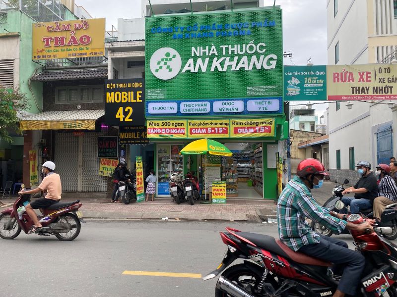 Nhà thuốc An Khang tại 42 Bình Thới, Phường Hòa Bình, Thành phố Hồ Chí Minh, Việt Nam