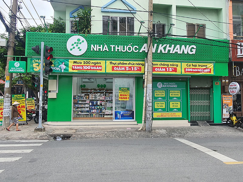 Nhà thuốc An Khang tại 116 đường Trương Công Định, Phường Tân Bình, Thành phố Hồ Chí Minh, Việt Nam